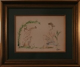 Pablo Picasso - Faune et femme
